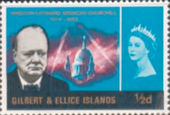 Gilbert and Ellice Islands 1966 Churchill SG 106 Fine Mint