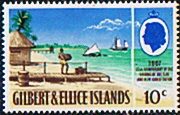 Gilbert and Ellice Islands 1967 Protectorate SG 133 Fine Used