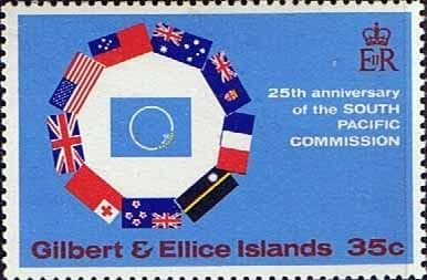Gilbert and Ellice Islands 1972 South Pacific Commission SG 198 Fine Mint