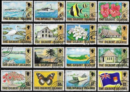 Gilbert and Ellice Islands 1976 Set Fine Used