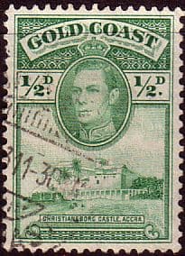 Gold Coast 1938 SG 120a Christianborg Castle Fine Used