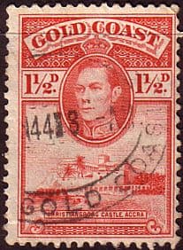 Gold Coast 1938 SG 122a Christianborg Castle Fine Used