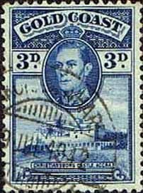 Gold Coast 1938 SG 124a Christianborg Castle Fine Used