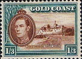 Gold Coast 1938 SG 129 Christianborg Castle Fine Mint