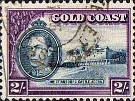 Gold Coast 1938 SG 130a Christianborg Castle Fine Used
