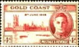 Gold Coast 1946 King George VI Victory SG 134 Fine Mint