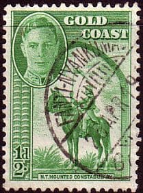 Gold Coast 1948 SG 135 Mounted Constabulary Fine Used