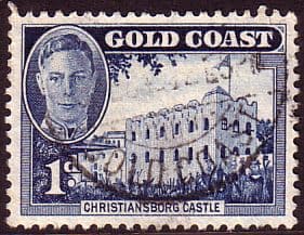 Gold Coast 1948 SG 136 Christianborge Castle Fine Used