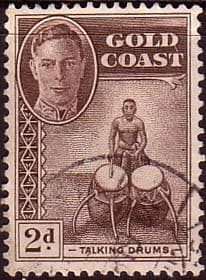 Gold Coast 1948 SG 138 Talking Drums Fine Used