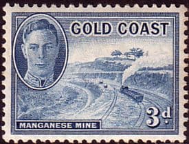 Gold Coast 1948 SG 140 Manganese Mine Fine Mint
