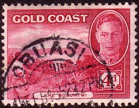 Gold Coast 1948 SG 141 Lake Bosumtwi Fine Used