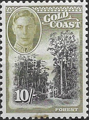 Gold Coast 1948 SG 146 Forest Fine Mint