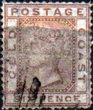 Gold Coast Ghana 1876 SG 8 Queen Victoria Fine Used