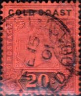 Gold Coast Ghana 1889 SG 25 Queen Victoria Fine Used