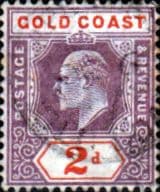 Gold Coast Ghana 1904 SG 51 Edward VII Fine Used