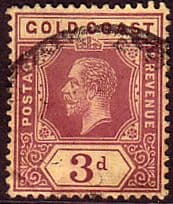 Gold Coast Ghana 1913 SG 77 King George V Fine Used