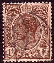Gold Coast Ghana 1921 SG 87 King George V Fine Used