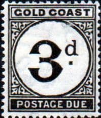 Gold Coast Ghana 1923 Post Due SG D4 Fine Mint