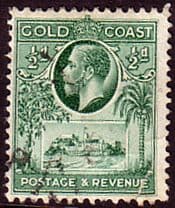 Gold Coast Ghana 1928 SG 103 King George V Christiansborge Castle Fine Used