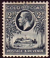 Gold Coast Ghana 1928 SG 106 King George V Christiansborge Castle Fine Mint
