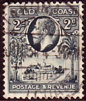 Gold Coast Ghana 1928 SG 106 King George V Christiansborge Castle Fine Used