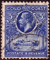 Gold Coast Ghana 1928 SG 108 King George V Christiansborge Castle Fine Used