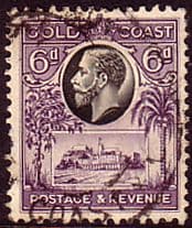 Gold Coast Ghana 1928 SG 109 King George V Christiansborge Castle Fine Used