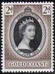 Gold Coast Queen Elizabeth II 1953 Coronation Fine Mint