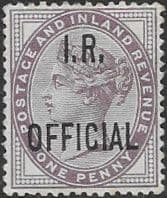 Great Britain 1882 Queen Victoria Inland Revenue Overprint SG O3 Fine Mint