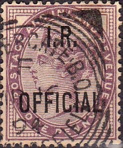 Great Britain 1882 Queen Victoria Inland Revenue Overprint SG O3 Fine Used