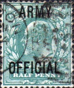 Great Britain 1902 King Edward VII Army Official Overprint SG O48 Fine Used