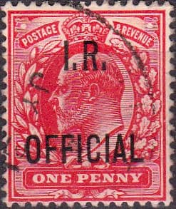 Great Britain 1902 King Edward VII Inland Revenue Overprint SG O21 Fine Used