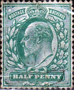 Great Britain 1902 King Edward VII SG 216 Fine Used