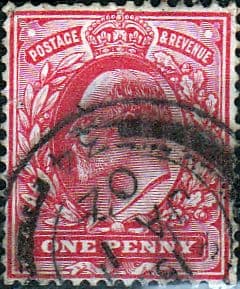 Great Britain 1902 King Edward VII SG 219 Fine Used