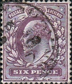 Great Britain 1902 King Edward VII SG 245 Fine Used