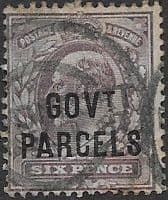 Great Britain 1902 Queen Victoria Government Parcels Overprint SG O76 Good Used