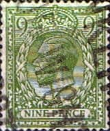 Great Britain 1912 King George V SG 393b Fine Used