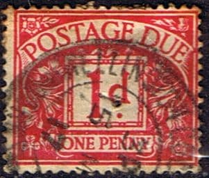Great Britain 1914 Post Due SG D 2 Fine Used