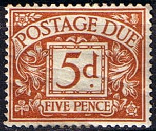 Great Britain 1914 Post Due SG D 7 Fine Used