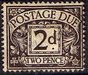 Great Britain 1924 Post Due SG D 13 Fine Used