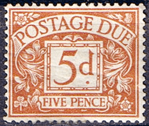 Great Britain 1924 Post Due SG D 16 Fine Used