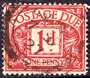 Great Britain 1924 Post Due SG D 9 Fine Used