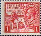 Great Britain 1925 King George V British Empire Exhibition SG 432 Fine Mint