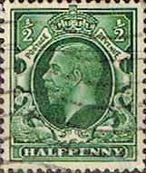 Great Britain 1934 King George V Head SG 439 Fine Used