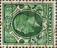 Great Britain 1934 King George V Head SG 439a Fine Used