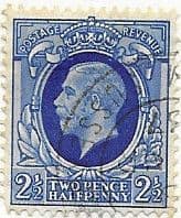 Great Britain 1934 King George V Head SG 443 Fine Used
