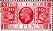 Great Britain 1935 King George V Silver Jubilee SG 454 Fine Mint