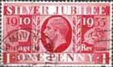 Great Britain 1935 King George V Silver Jubilee SG 454 Fine Used