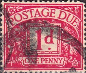 Great Britain 1936 Post Due SG D 20 Fine Used