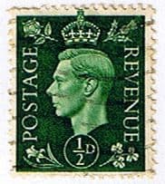 Great Britain 1937 King George VI Head SG 462 Fine Used